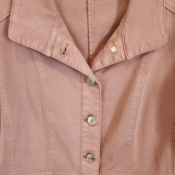 Chico's Twill Jacket, Like New - Picture 5 of 7